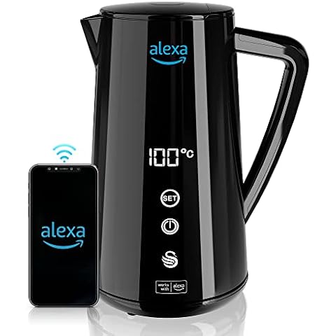 Swan Alexa Hervidor Agua Eléctrico Inteligente WIFI Smart Kettle 1,5L Cover