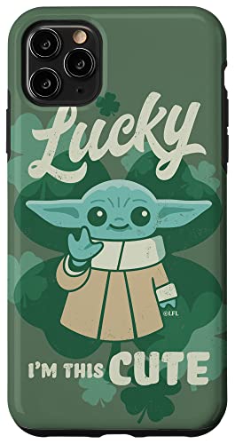 Coque Grogu Star Wars iPhone 11 Pro Max antichoc et mignonne