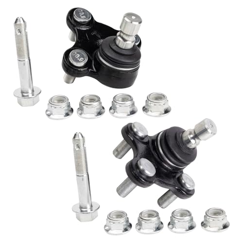 TRQ Front Lower Ball Joint Set Compatible with 2015-2017 Hyundai Sonata 2016-2020 Tucson 2016-2019 Kia Optima 2017-2020 Sportage
