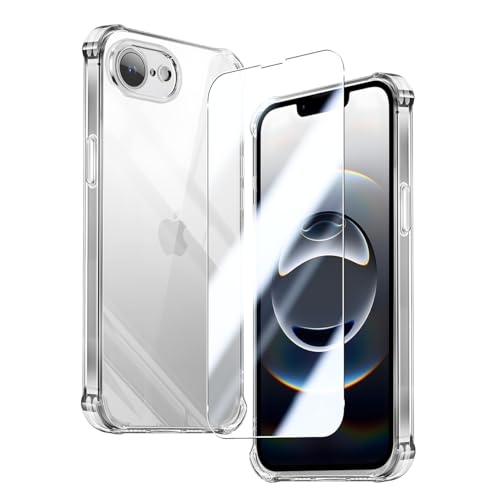 Ή iPhone 16E P[X NA P[X iPhone16E Jo[ TPU یP[X Jo[w + KXtB tB {Ɏq tB iPhone 16 E KX dx9H ߗ Uh KX