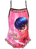 Miraculous Ladybug Girls' Lady Bug Swimsuit Red Size 4
