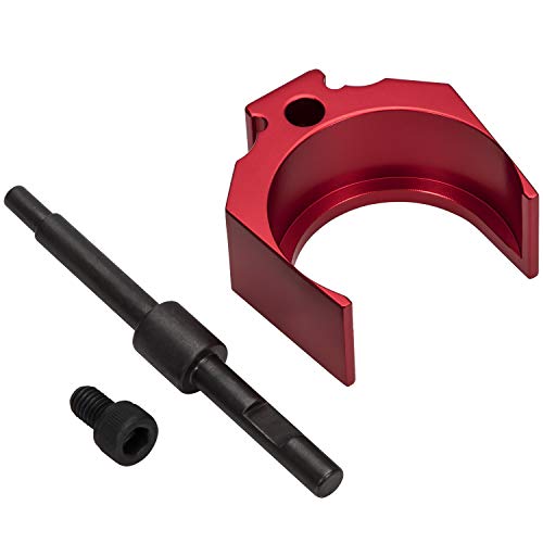 9U-7227 Injector Height Adjustment Gauge Tool Diesel Engine Injector Timing Fixture for Caterpillar 3406E CAT C-15 and C-16 Similar to 9U-7227(Red) - Thumbnail 3