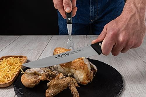 Arcos Series Universal - Carving Knife - Blade Nitrum Stainless Steel 7" - Handle Polyoxymethylene (POM) Black Color