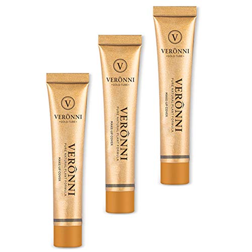 VERONNI Coverage Makeup Cover Concealer Tattoo Cover Up Foundation Scar Make Up Concealer SPF 30 1.1OZ/30g (222)