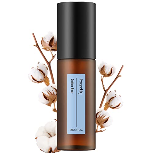 Pooretty Pre-Poo - Desodorante aromático para inodoro para baño, neutraliza los malos olores (50 ml) de algodón suave y fragancia de polvo de bebé