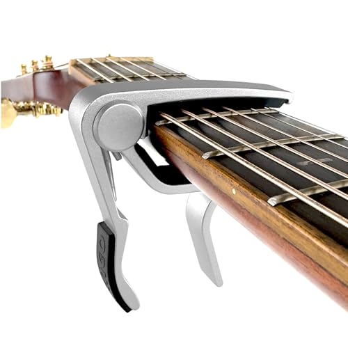 image for WINGO Guitar capo for 6 String Steel Acoustic and Electric Guitars wit