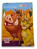 The Lion King Coloring and Activity Book Colortivity ''Friends with The King'' - 80 Pages