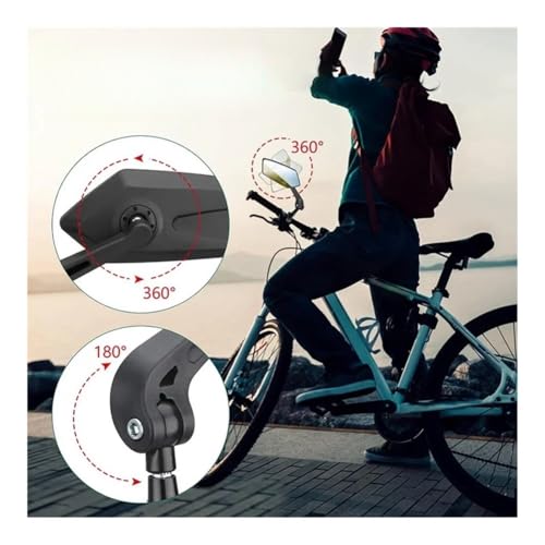 Accesorio espejo retrovisor ajustable para manillar de scooter 4