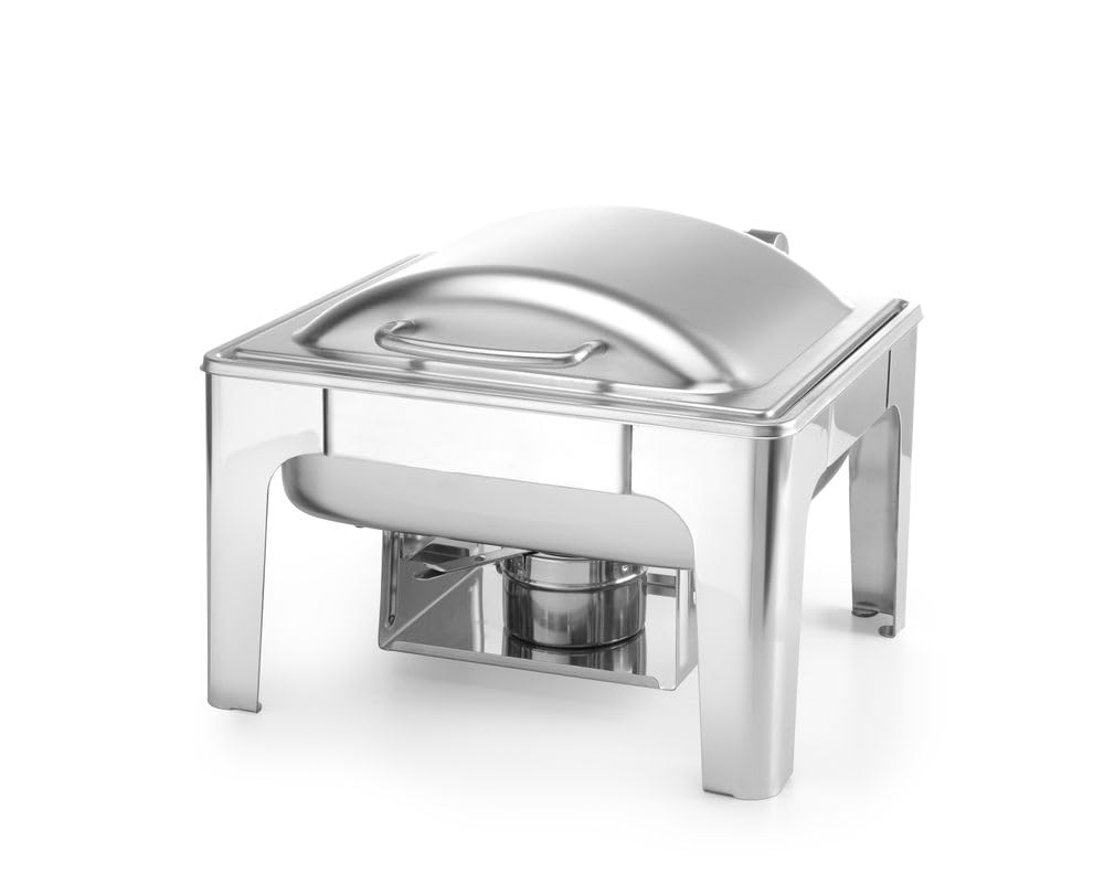 HENDI Calientaplatos GN 1/2 con acabado satinado - Profi Line - 4 L - 365x370x(H)280 mm