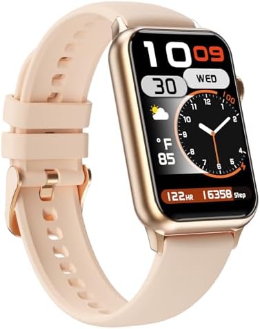 Health Fitness Tracker Smart Watch with 24/7 Heart Rate Blood Oxy...