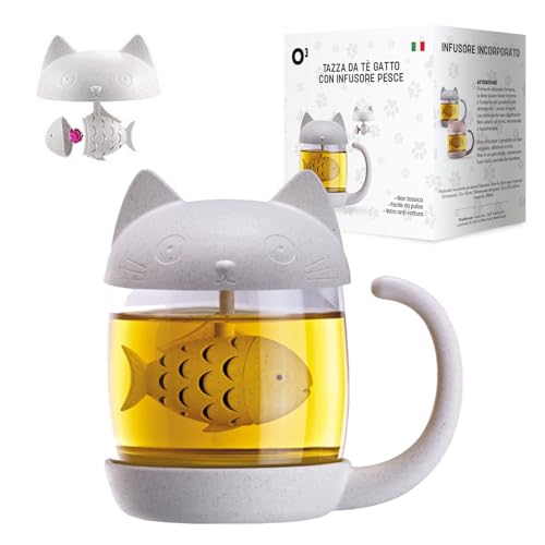 Infusore Per Tè UEndure - Bottiglia Thermo In Vetro Da Viaggio 396g