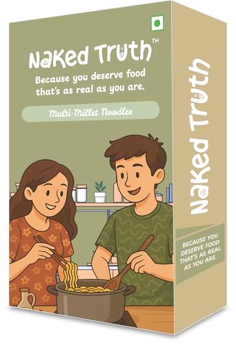 Image of Naked Truth Millet Noodles | Instant Whole Grain Millet Noodles | Healthy & Delicious | Easy-to-Cook Noodles for Snacks, Lunch & Dinner