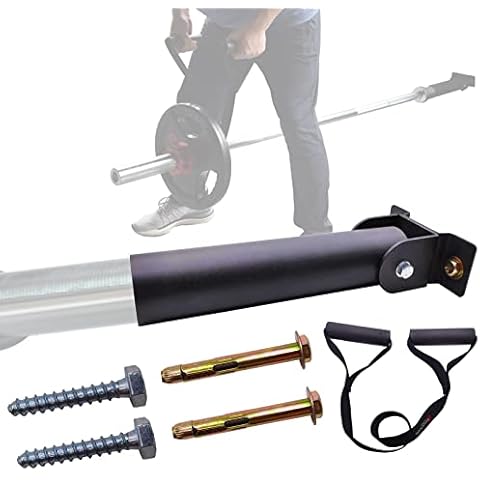 XonyiCos Gym T Bar Row Platform Wall Mount Rotation Barbell Bar for Olympic Bars Barbell Grips Landmine Attachments Home Gym Equipment for Build Arm Shoulder Back Muscles Cover