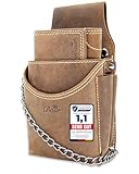 ✅ FINITION PREMIUM : Le set est en cuir de buffle naturel extra résistant. Le portefeuille et le holster sont entièrement en cuir pour une prise agréable et une durabilité maximale. Les coutures doubles assurent une stabilité exceptionnelle et les zones critiques, comme les coins, sont renforcées. Un set professionnel capable de supporter les conditions de travail les plus exigeantes.