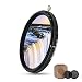 JJC 2-in-1 77mm Variable ND Filter & CPL Polarizer Filter, 5 Hard Stops ND2-ND32 Adjustable Neutral Density Filter, Including Moistureproof Storage Case and Lens Cap