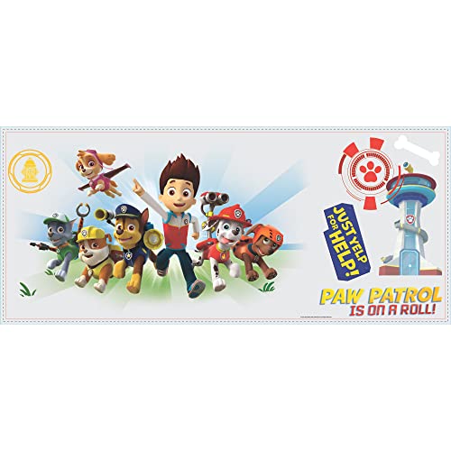 RoomMates RMK2641GM Paw Patrol Wall Graphics Peel and Stick Giant Wall Decals by RoomMates - Used condition - Image 2