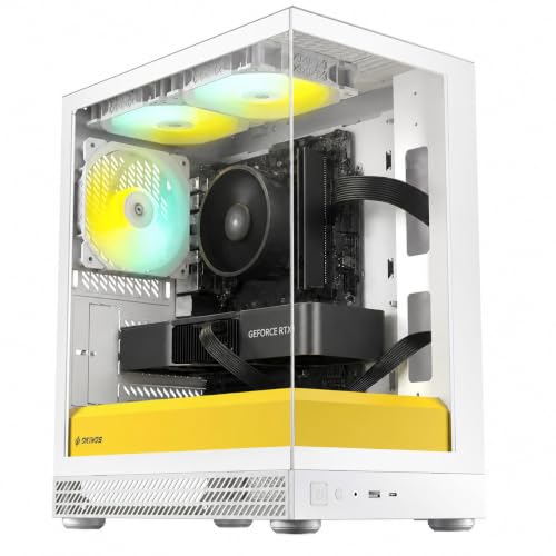 TITAN GAMING �Q�[�~���OPC �f�X�N�g�b�v�p�\�R�� Radeon RX 9060 XT 16GB Ryzen 7 7700 ������16GB NVMe SSD 512GB Windows 11 Home AQUA UNO Yolk