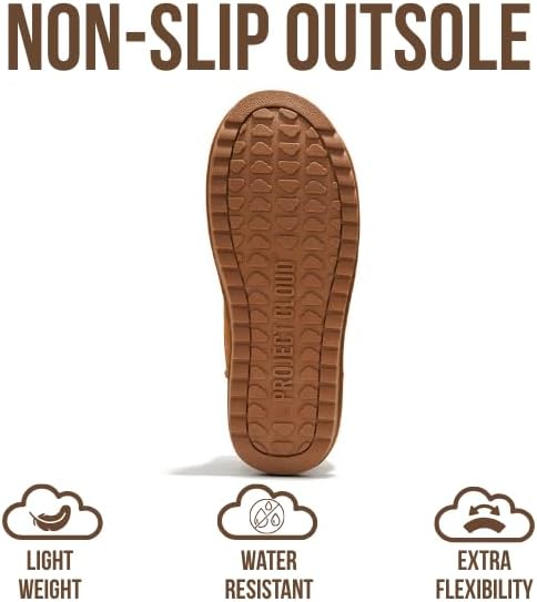 Project Cloud 100% Genuine Leather Ankle Boots for Women - Water Resistant with Memory Foam Insole Winter Boots for Women - Trending Shoes & Comfortable Women's Ankle Boots (Hippy) - Image 5