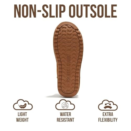 image for Project Cloud 100% Genuine Leather Ankle Boots for Women - Water Resis