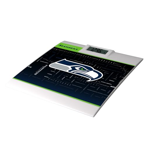 Báscula Digital Keyscaper Seattle Seahawks Cuadrícula miniatura 1