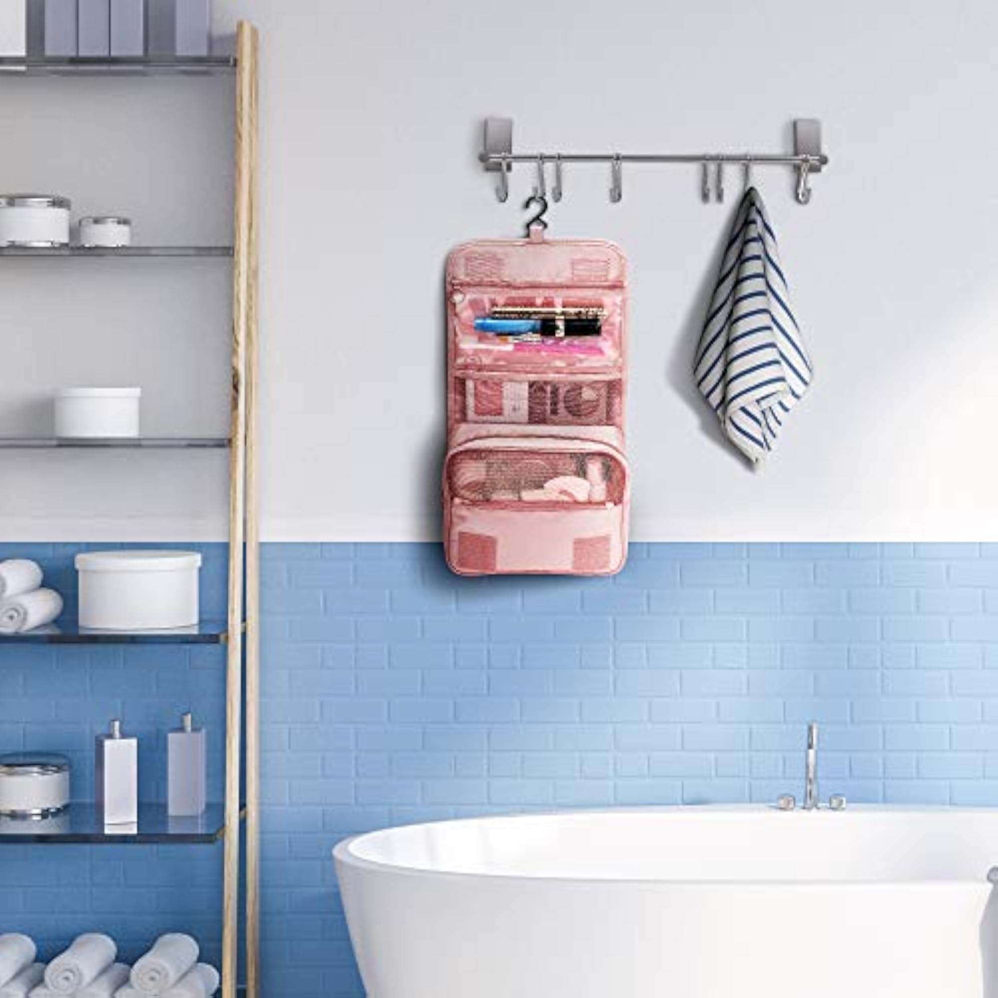 Multifunctional Hanging Toiletry Bag for Travel