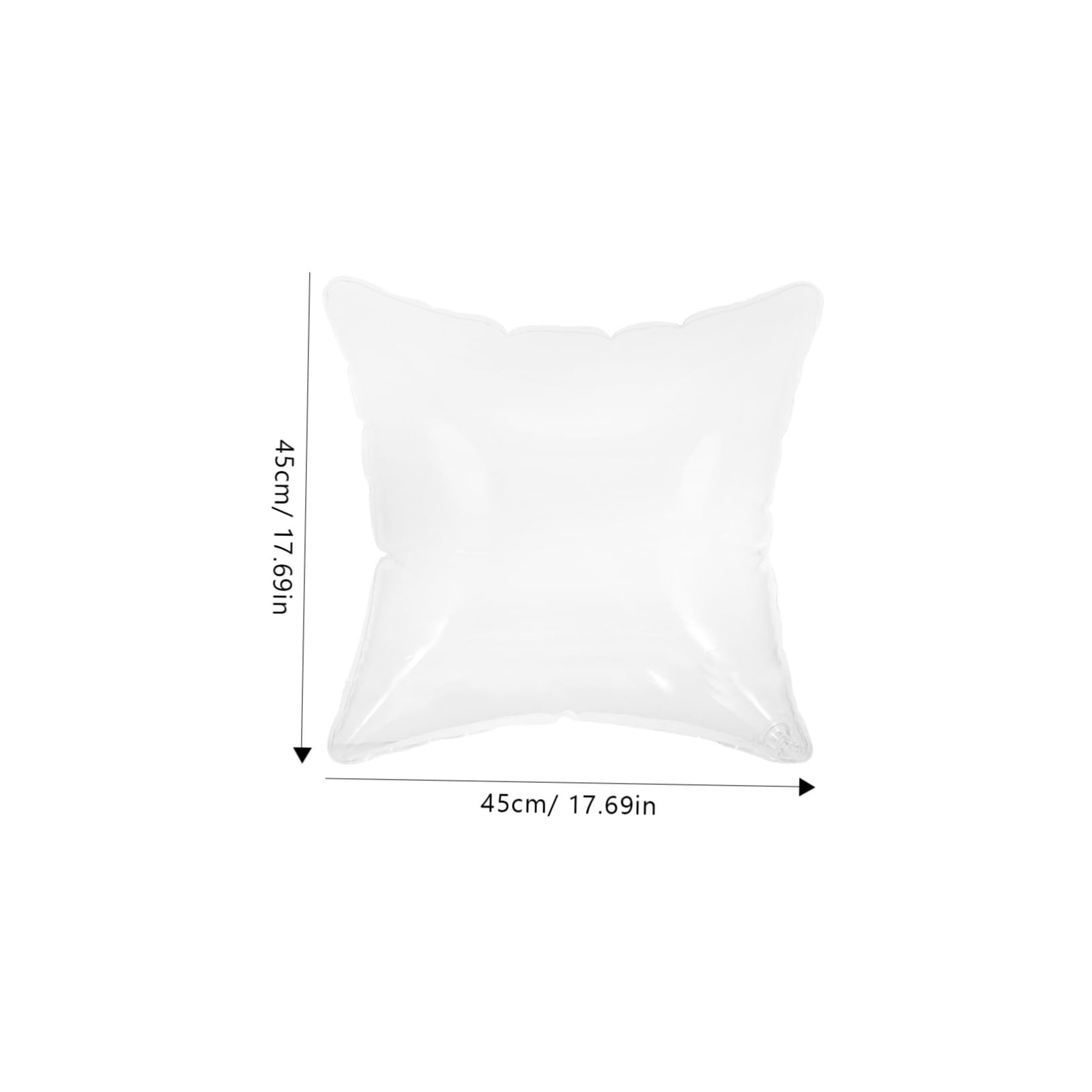GRIRIW Waterproof Outdoor Camping Pillow Core Inflatable Pillow Insert 45cmx45cm Portable Couch Cushion