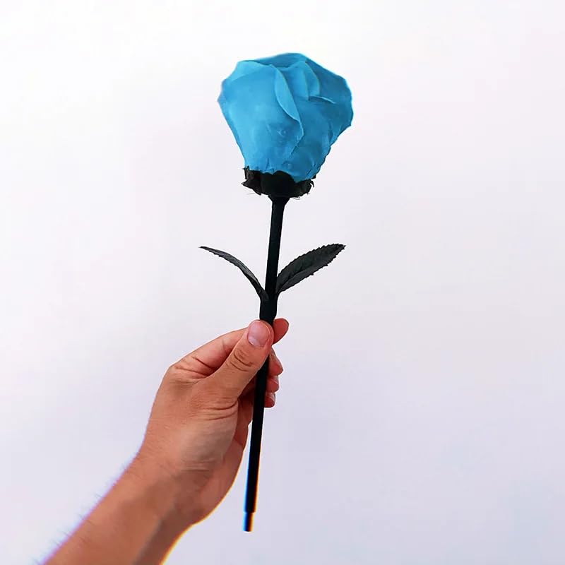 Rainbow Rose Trucos de magia Cambio de color Dos veces Flor Mago Mago Mago Primer Plano Ilusiones Trucos Trucos Mentalismo Accesorios