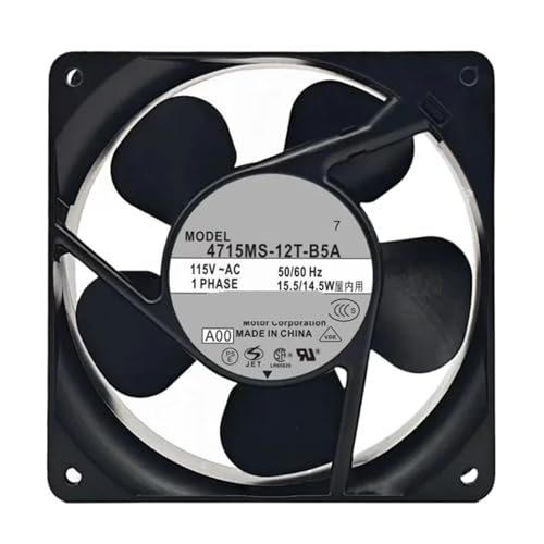 Ventilateur 4715MS-12T-B50 puissant en 115V avec grand flux d'air de 120mm pour châssis