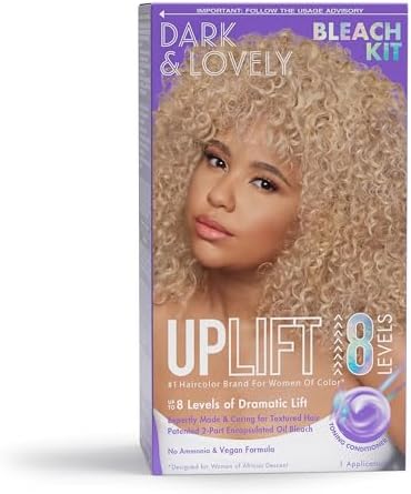 SoftSheen-Carson Interbeauty Dark and Lovely® Uplift Bleaching Kit with Powder, Developer, and Toner for Blonde Hair