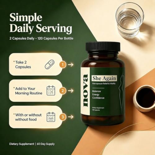 Usma Origin She Again Menopause Supplement