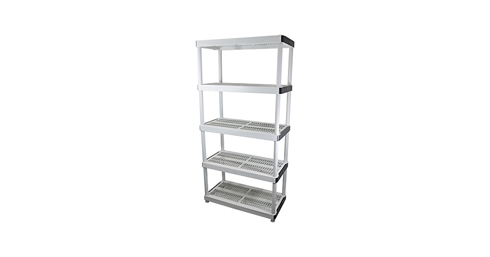 ☻ Amazon.com: BLACK & YELLOW, 5-Tier Heavy Duty Plastic