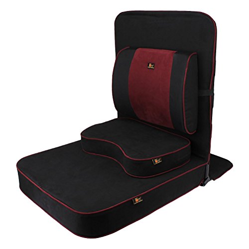 Friends of Meditation Extra Large Relaxing Meditation and Yoga Chair with Back...