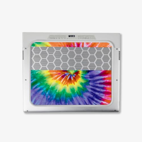 Image of MightySkins Skin Compatible with Alienware X14 R2 (2023) Full Wrap Kit - Tie Dye Spiral | Protective, Durable, and Unique Vinyl Decal wrap Cover | Easy to Apply & Change Styles | Made in The USA