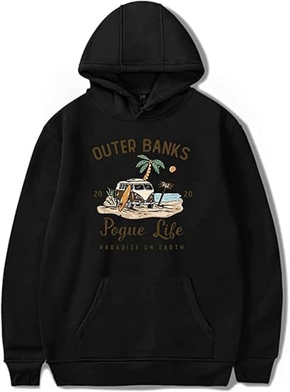 New Outer Hoodies Banks Pogue Life merch Hoodie Graphic Hoody Long Sleeve Women Men
