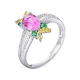 Emballage cadeau : emballez et protégez dans une belle boîte à bijoux. Livré avec certificat de produit. Cadeau idéal pour la Saint-Valentin, un anniversaire, Noël, un anniversaire de mariage, un mariage ou des fiançailles, une remise de diplôme, des félicitations ou d'autres jours fériés.