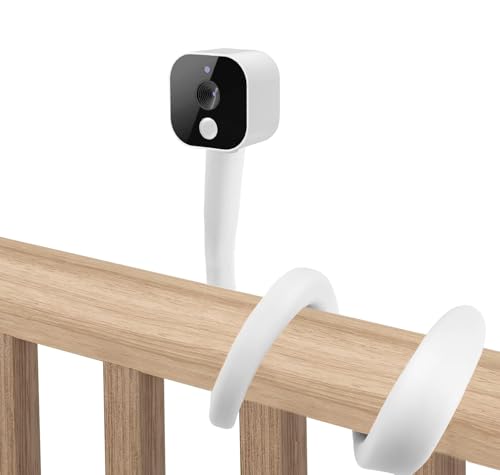WOOGCSGO Halterung für GHB Babyphone Kamera (GHB ABM700C, ABM720C, SM50B, VB807) – Flexible, Faltbar & Ohne Bohren für Krippe, Kompatibel mit 1/4 Zoll Gewinde WOOGCSGO Halterung für GHB Babyphone Kamera (GHB ABM700C, ABM720C, SM50B, VB807) – Flexible, Faltbar & Ohne Bohren für Krippe, Kompatibel mit 1/4 Zoll Gewinde