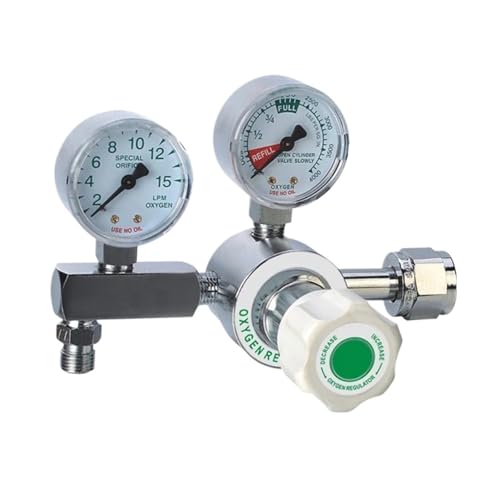 Régulateur d'oxygène médical CGA540 pour bouteille haute pression 4000psi