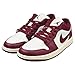 Air Jordan 1 Low Women's Shoes (DC0774-161, White/Sail/Bordeaux) Size 6.5