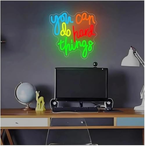 Lumières néon décoratives pour décoration murale de chambre à coucher