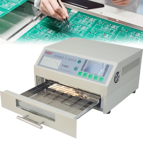 Reflow Oven T962 Infrared PCB Soldering Station 110V 800W