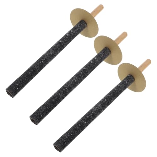 CLISPEED 3 Pièces Torches à Main Étanches pour Événements Extérieurs Torches de Jardin pour Camping et Décoration de Patio