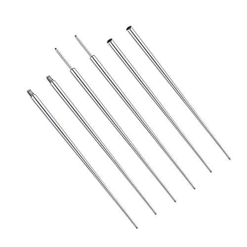 YOFANST 6pcs Piercing Taper Insertion Pins 14G 16G External Threadless Internal Bar Body Piercing Kit Assistant Tool