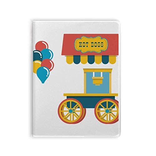 Carnet de notes rigolo à couverture souple motif hot dog idée cadeau anniversaire