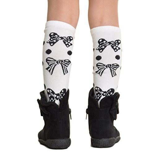 Image of Angelina Novelty Assorted KNEE HIGH Women's Kids Girls Socks