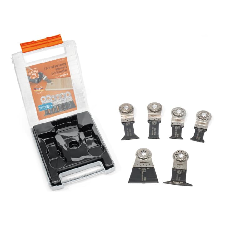 Kit universel 4 + 2 Starlock PLUS FEIN pour découpe précise multi-matériaux