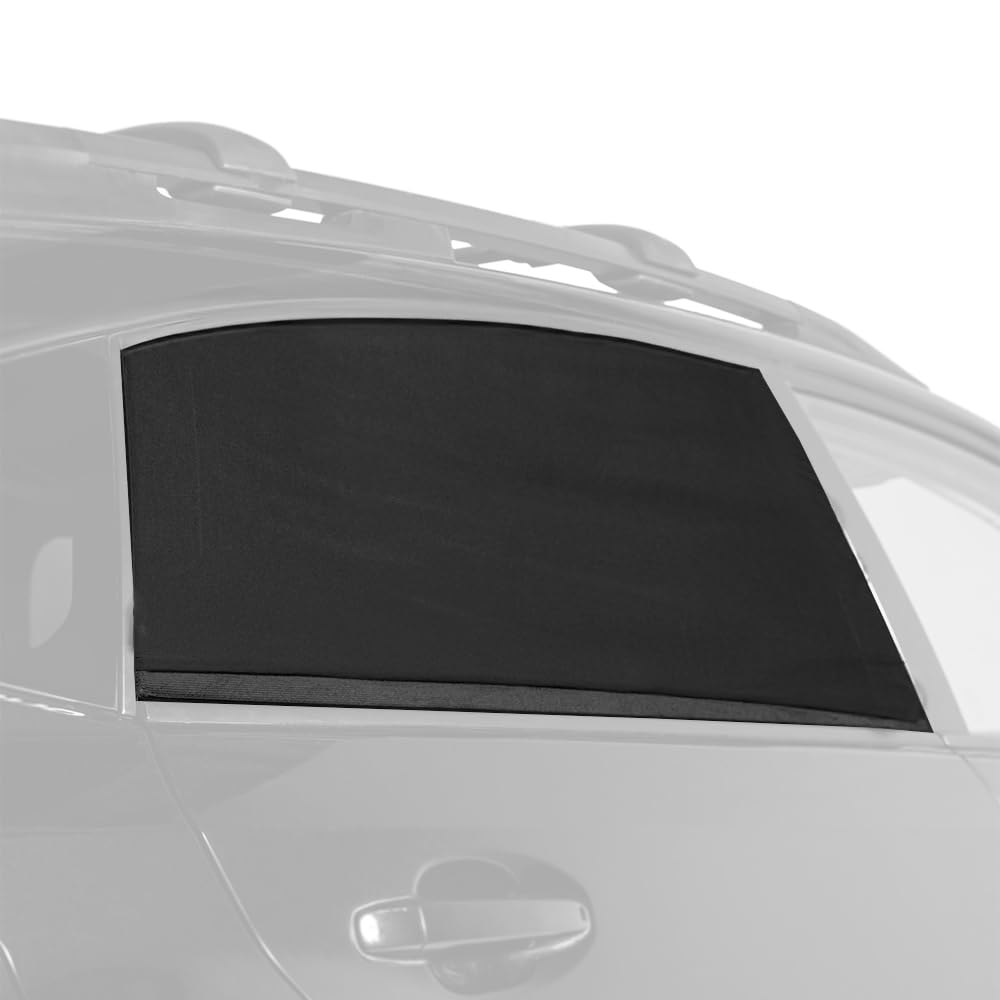 LUNO Medium Car Window Screens (2 Pack) - Universally Compatible with Bronco Sport, Tesla 3, Ford Scape, Subaru Crosstrek, Subaru Outback, Cherokee, VW Tiguan, Toyota Prius & More