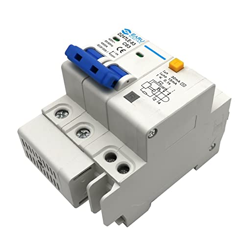 Interruptor de aire 2P DZ47LE-63 con protección contra fugas para el hogar de 25A 4