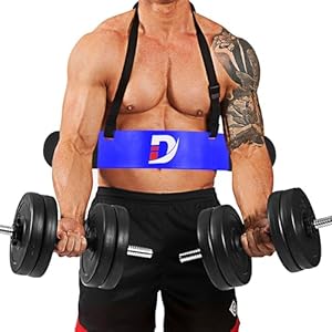 DEFY Weight Lifting Arm Blaster for Biceps & Triceps Support – Perfect Arm Workout Equipment with Thick Gauge Aluminum & Advanced Neoprene Padding – Workout Equipment for Weight Lifters
