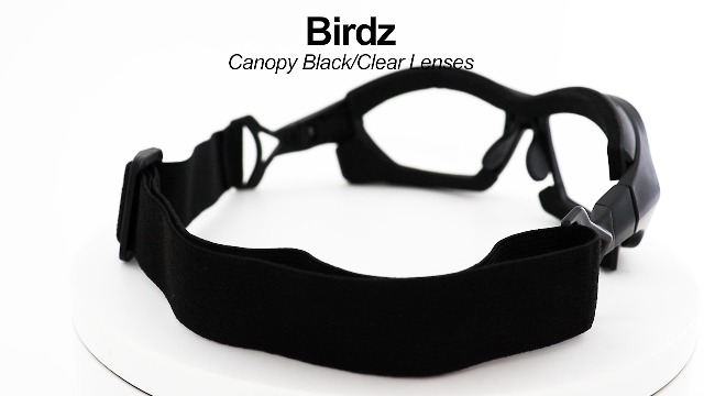 Birdz Canopy Motorcycle Sunglasses – Convertible To Goggles, ANSI Z87.1, UV400 - View #7