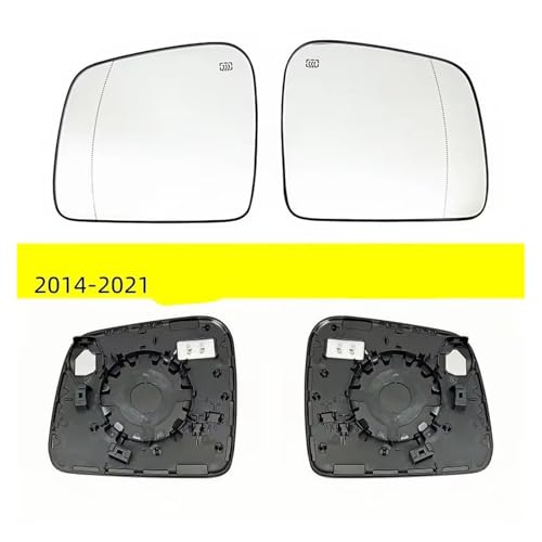 Glace de rétroviseur droit chauffante pour Dodge Durango 2014-2021 - 4
